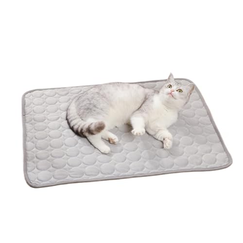 Tyinerc Haustierkühlmatte, Haustierkühlkissen - Haustier Cooles Bett | Waschkatze Außenbett, saugfähige Hundeschlafmatratze für Couch, Sofa, Kiste, Zwinger von Tyinerc