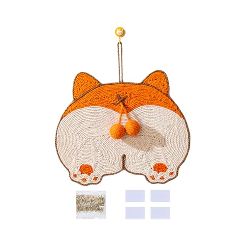 Tyinerc Katzenkratzermatte, Katzenkratzpad - Bodenschutz Katzenpfoten Schleifen Teppich Teppich | Pet Sisal Matte Kratzer für Schlafzimmer, Eingang, Tür, Wohnzimmer Tyinerc Katzenkratzermatte, Katzenkratzpad - Bodenschutz Katzenpfoten Schleifen Teppich Teppich | Pet Sisal Matte Kratzer für Schlafzimmer, Eingang, Tür, Wohnzimmer von Tyinerc