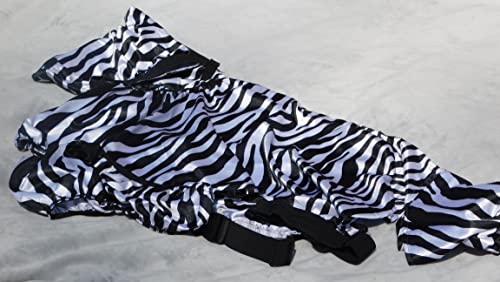 Ekzemerdecke Zebra Ekzemer Decke Fliegendecke mit Halsteil Minisehtty Shetty Zebra Rückenlänge in cm 60 65 70 75 80 85 90 95 100 110 cm Tysons (75) von Tysons Breeches
