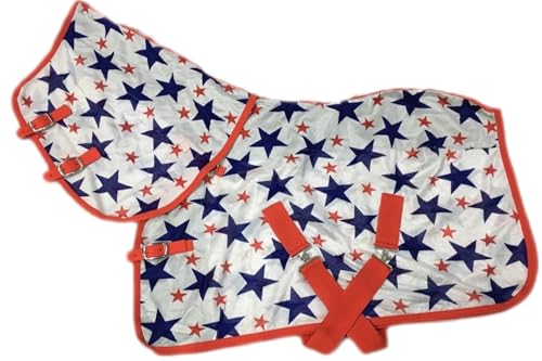 Fliegendecke Minishetty Shetty Welsh Fohlen Falabella 70 75 80 85 90 95 100 cm Sterne Mash Fliegenschutz Sterni Decke Fliegen Decke (70 cm) von Tysons Breeches