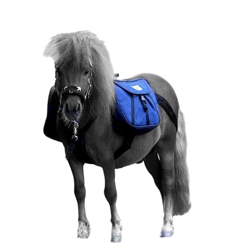 Tysons Breeches Rucksack Blau ! Trekking Satteltasche Wanderrucksack Packtaschen Minishetty Mini Shetty Blau o Schwarz Wander Packtaschen Packtasche (Blau) Hier Gr. MINISHETTY von Tysons Breeches