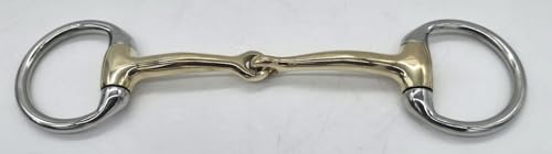 Tysons Breeches Wassertrense D Ring Gebiss German Silver 9,5 10,5 11,5 Super Zart und FEIN verarbeite einfach gebrochen (10,5 cm) von Tysons Breeches