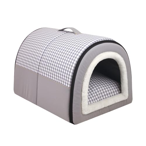 Cat House for Outdoor Winterproof, Cat Cave Outdoor for Cats, Pet House Waterproof Weatherproof Foldable Animal Shelter, Pet Winter Supplies with Fluffy Mat for Small Pet Indoor von Tytlyworth