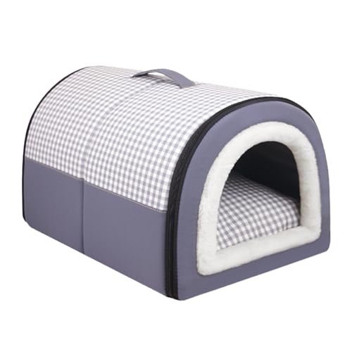 Cat House for Outdoor Winterproof, Cat Cave Outdoor for Cats, Pet House Waterproof Weatherproof Foldable Animal Shelter, Pet Winter Supplies with Fluffy Mat for Small Pet Indoor von Tytlyworth