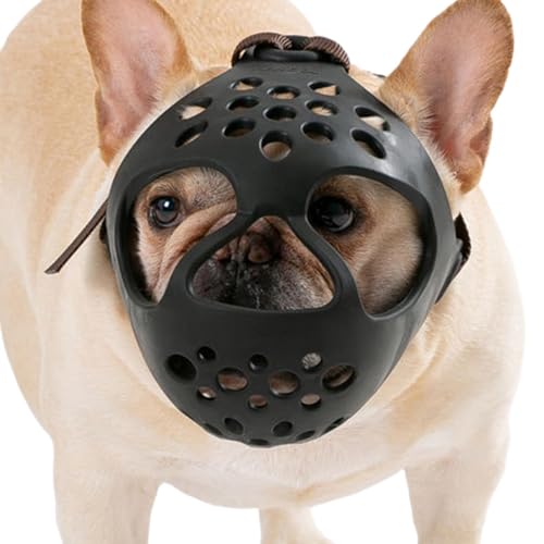 Großer Hundemaulkorb - Anti-Beiß-Kau-Mundschutz für Hunde - Maulkorb für bellende und kauende Haustiere, trinkbarer und atmungsaktiver Maulkorb für kleine und große Hunde Tytlyworth von Tytlyworth