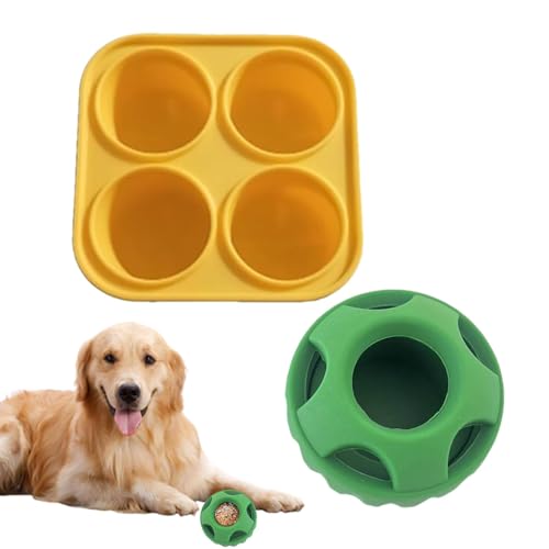Tytlyworth Pupsicle Dog Chew Toy, Schleckball Dogs, Reusable Dog Food Dispenser, Fillable Treat Holder, Interactive Dog Treat Toy, Interactive Dog Toy Dog Anx-iety Relieve von Tytlyworth