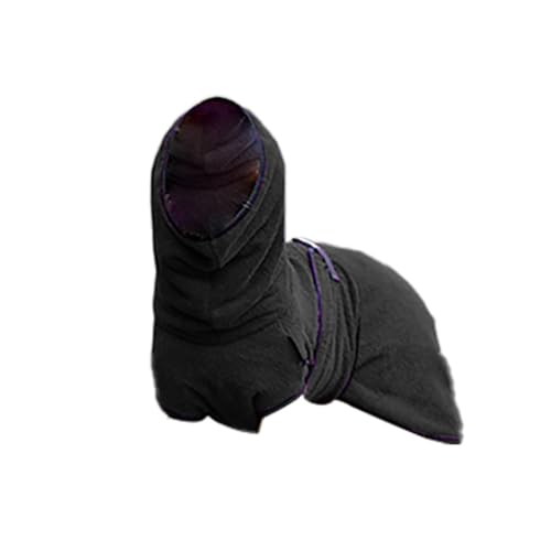 Ärmelloses Tanktop für Hunde Hundekleidung aus Samt, Dicke, warme Kleidung für Hunde, süße Haustierkleidung Herbst und Winter, Dicke, warme Kleidung, süße, (黑色: 5XL, 5XL) von Tyuffghet