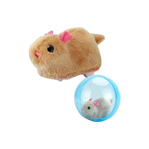 Gummi Dog Toys Laufender Hasenspielzeug Rollender Lernen, Katzen Hunde zu Krabbeln Artefakt Niedlicher Haustier Drehender (Blue, 30) von Tyuffghet