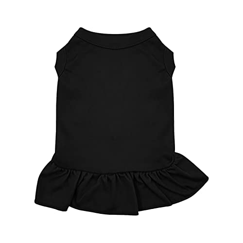 Haustier T-Shirt Hemd für Kleine Kleider für Haustiere, Hemden, süße Hunde, Sonnenkleider, Prinzessinnenkleider, Welpen, Sommerkleidung, Hundekleider, Hemden mit Rüschen, Welpen, Katzen, (Black, XS) Haustier T-Shirt Hemd für Kleine Kleider für Haustiere, Hemden, süße Hunde, Sonnenkleider, Prinzessinnenkleider, Welpen, Sommerkleidung, Hundekleider, Hemden mit Rüschen, Welpen, Katzen, (Black, XS) von Tyuffghet