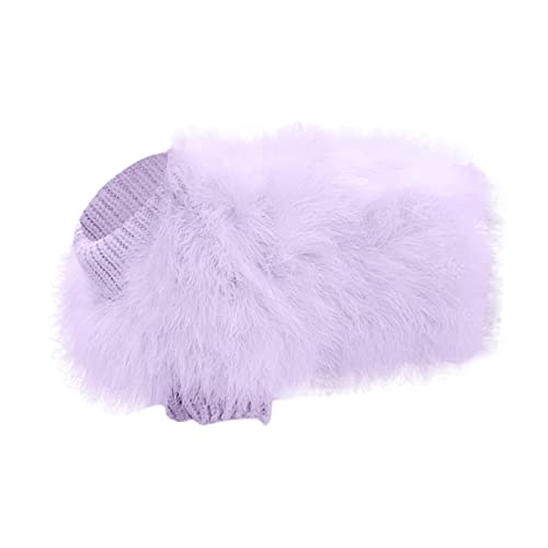 Hochzeitsabendkleid Tutu Rock Plüsch-Haustier-Kostüm-Welpen-Cowboy-Hemdjacke mit (Purple, M) von Tyuffghet