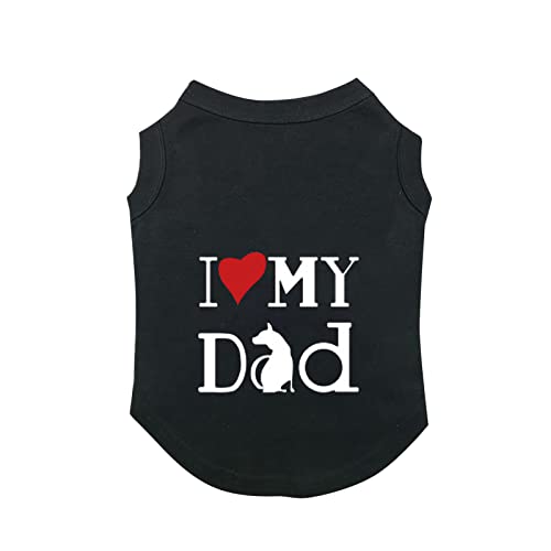 Hund Soft Tank Top Ärmellose Hundeweste Haustierweste Hundebekleidung Haustierbekleidung Bekleidung Sommermode (Black, 3XL) von Tyuffghet
