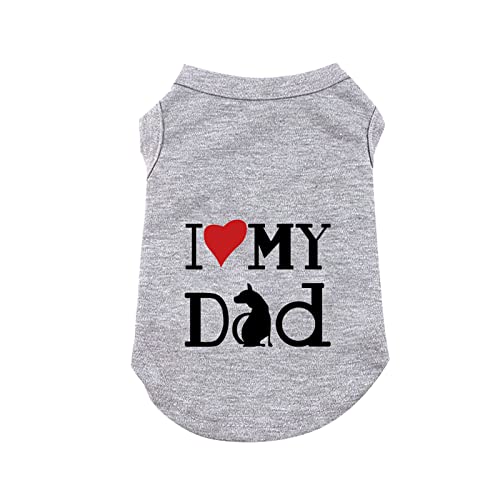 Hund Soft Tank Top Ärmellose Hundeweste Haustierweste Hundebekleidung Haustierbekleidung Bekleidung Sommermode (Grey, 3XL) von Tyuffghet