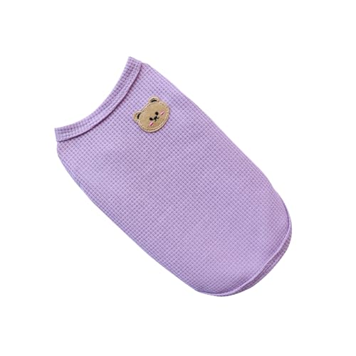 Hundehemden Niedlich Heben Sie Sich von der Masse ab: Zeigen Sie den einzigartigen Stil Ihres Haustieres mit unserer modischen Kleidung (Purple, M) von Tyuffghet