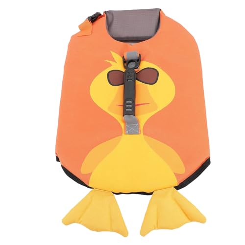 Hundeshirt Hundeschwimmweste, verstellbar, reflektierend, aus Xford-Gewebe, reißfest, Schwimmsicherheitsweste für Bootfahren, Strand, Frühling und Sommer, Schwimmsicherheitsauftrieb, (Orange, L) von Tyuffghet