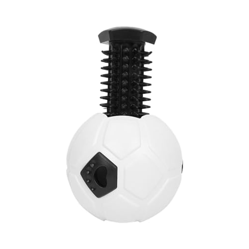 Hundespielzeug Große Hunde mit Quietscher Zugseil Spielzeug, TPR, Nagen, Spielzeug gegen Langeweile, Keule, Zahnschleifen (White, 8.9cm) von Tyuffghet