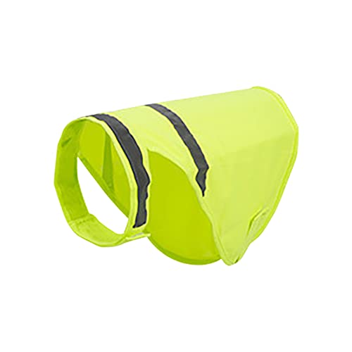 Sommer Hunde T-Shirts Hundeweste Safetys Walking Kostüme Reflektierende Haustierkleidung Übung Nacht Casual Ghs Visibility Puppy Outdoor (Green, S) von Tyuffghet
