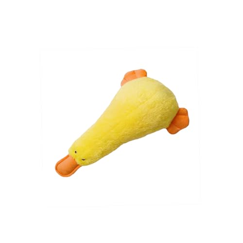 Tyuffghet Beißspielzeug für Hunde Zahnreinigung und Spielzeug-Training (e-Yellow, 24X14CM) von Tyuffghet