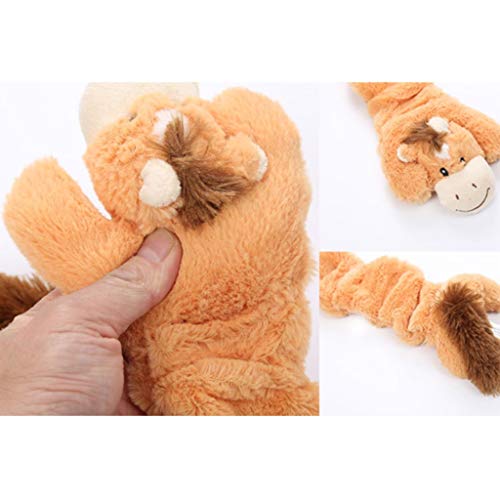 Tyuffghet Hunde mit dem zum putzen Plüschtiere, Hundenagen, für Haustiere (Yellow, One Size) von Tyuffghet