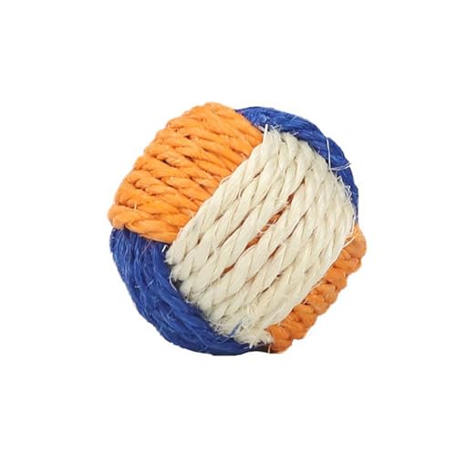 Tyuffghet Hunde mit dem zum putzen Spielzeug für Indoor-Katzen Heimtierbedarf Katze (Gold, 5.5CM) von Tyuffghet