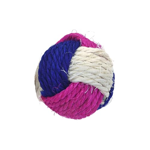 Tyuffghet Hunde mit dem zum putzen Spielzeug für Indoor-Katzen Heimtierbedarf Katze (Purple, 5.5CM) von Tyuffghet
