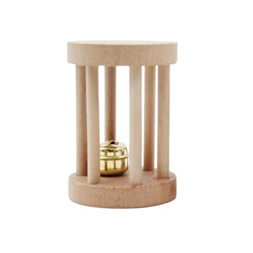 Tyuffghet Hundespielzeug Kauspielzeug Hund Hamsterspielzeug, Holzspielzeug für Hamster, Haustierspielzeug (B, 5x4x4cm) von Tyuffghet