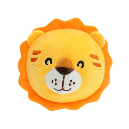 Tyuffghet Unzerstörbares Hunde singen tanzen Lernen kann, mit USB-Aufladung, Schweineform- für Haustiere, aktiv bewegliches Haustier-Plüschspielzeug (Yellow-B, One Size) von Tyuffghet