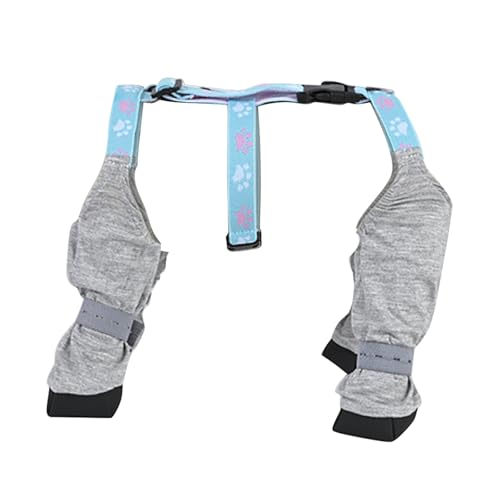 Tyuffghet Verstellbare Hundestiefel mit Hosenträgern Pfotenstiefel Staubdicht Mode Kostüm Niedliche kleine Haustier Spaziergänge im Freien Tyuffghet Verstellbare Hundestiefel mit Hosenträgern Pfotenstiefel Staubdicht Mode Kostüm Niedliche kleine Haustier Spaziergänge im Freien von Tyuffghet