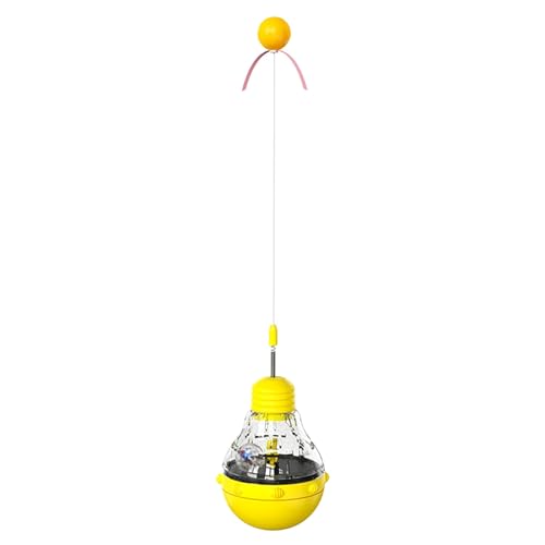 Tyuffghet Zahnpflege Hund Cat Stick Katzenspielzeug Funktionales leuchtendes Spill-Haustier-Katzenspielzeug (Yellow, 41.4x8.6cm) von Tyuffghet