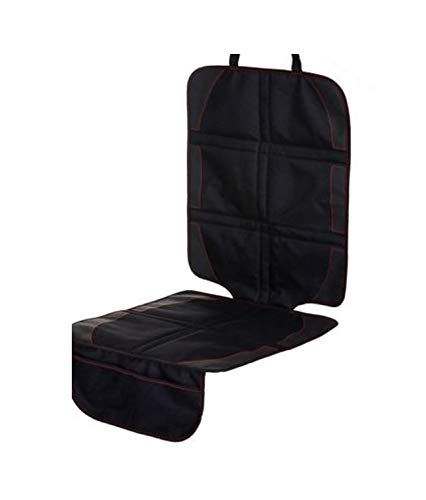 UCARE Autositz Schutzmatte für Kinder 600D Kindersitzunterlage Rutschfester Kindersitzkissen Schutz für SUV Sadan Turck Schwarz 48 * 123cm (1 Stück) von UCARE