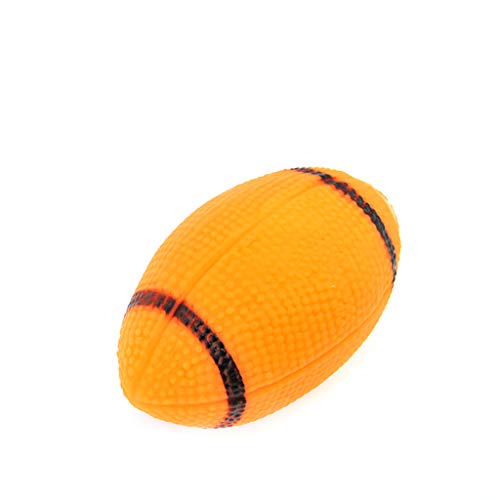 Pet Dog Sound Toy Dog Squeakers Squeaky Toy Dog Chew Ball Play Toy Rugby Comfortable and environmentally von U-K