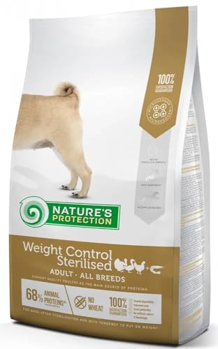 UAB AKVATERA Trockenfutter für Hunde, Naturschutz, 4 kg, sterilisierte Gewichtskontrolle von UAB AKVATERA
