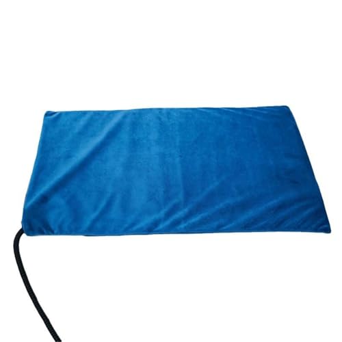 UASNHU Beheizte Haustierunterlage, weiche Fleece-Haustier-Heizmatte, energieeffiziente Heizmatte mit kaubeständigem Stahlrohr, wasserdicht, elektrisches Wärmekissen für Hunde und Katzen (40 x 50 cm) UASNHU Beheizte Haustierunterlage, weiche Fleece-Haustier-Heizmatte, energieeffiziente Heizmatte mit kaubeständigem Stahlrohr, wasserdicht, elektrisches Wärmekissen für Hunde und Katzen (40 x 50 cm) von UASNHU