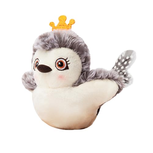 UATARU 3 Speed Flapping Sparrow Cat Toys Remote Control, Vivid Chirping, Touch Activated, Realistic Plush Bird Interactive Cat Toy Rechargeable Washable for Indoor Cats Exercise (B) von UATARU