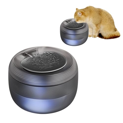 Katzenbrunnen, 2.5L für Große Hunde mit Ultraleise Pumpe, Wasserspender für Katzen und Mehrere HaustiereTrinkbrunnen für Katze von UBETTER