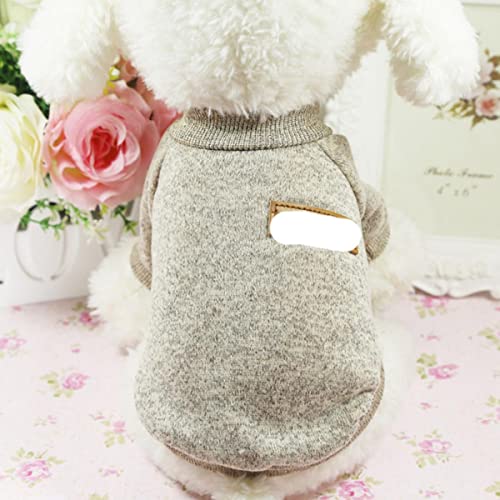 Klassisch warme Hundekleidung Welpen Haustier Katze Kleidung Pullover Jacke Mantel Wintermode Weich für kleine Hunde Chihuahua Medium Dog Cat Klassisch warme Hundekleidung Welpen Haustier Katze Kleidung Pullover Jacke Mantel Wintermode Weich für kleine Hunde Chihuahua Medium Dog Cat von UBPJETN