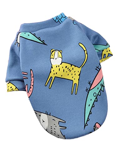 Neue Haustierkleidung Cartoon Fashion Cute Fleece - Gefütterte Füße Pullover Herbst und Winter Tierkleidung von UBPJETN
