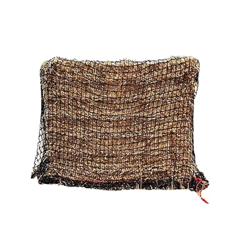 UCK-KIT Quadratisches Futternetz, Futternetzbeutel mit großer Kapazität für Pferdeziegenrinder, Vollballen-Heunetz UCK-KIT Quadratisches Futternetz, Futternetzbeutel mit großer Kapazität für Pferdeziegenrinder, Vollballen-Heunetz von UCK-KIT