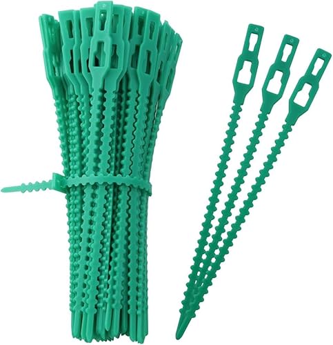 UCLEVER 100 Stück Pflanzbinder 13cm Pflanzenbinder grün Universalbinder Blumenbinder Sträucher binden Baumbefestigung Allzweckbinder Drehbinder Pflanzen stabilisieren UCLEVER 100 Stück Pflanzbinder 13cm Pflanzenbinder grün Universalbinder Blumenbinder Sträucher binden Baumbefestigung Allzweckbinder Drehbinder Pflanzen stabilisieren von UCLEVER