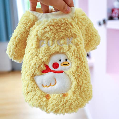 Haustier Kleidung Winter Warm Teddybär Katze Kleidung Schal Ente Feder Sweatshirt für Welpen Mittlere Hunde Kleidung Haustier Kleidung Haustier Kleidung Winter Warm Teddybär Katze Kleidung Schal Ente Feder Sweatshirt für Welpen Mittlere Hunde Kleidung Haustier Kleidung von UCRHJJC