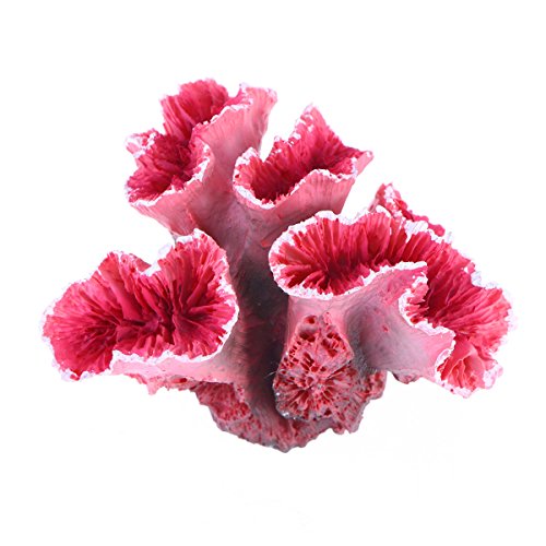 UEETEK Korallen rosa für Aquarium Dekoration von UEETEK
