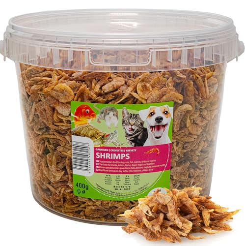 UGF - Getrocknete Garnelen 3000 ml ≈ 400g Eimer, Shrimp Insekten, Vogelfutter Wildvögel Ganzjährig, Hunde Leckerlis, Schildkröten Futter, Nagetierefutter, Eidechsenfutter, Fischfutter UGF - Getrocknete Garnelen 3000 ml ≈ 400g Eimer, Shrimp Insekten, Vogelfutter Wildvögel Ganzjährig, Hunde Leckerlis, Schildkröten Futter, Nagetierefutter, Eidechsenfutter, Fischfutter von UGF Underground Food