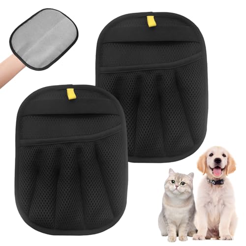 UICCVOKK 2 Stück Fellmagnet Handschuh, Fell Magnet, Katzen/Hunde Handschuhe Fellpflege, Fell Magnet Static Removal Gloves for Pet Hair,für Glattes und Gesundes Fell für Kleidung, Sofas UICCVOKK 2 Stück Fellmagnet Handschuh, Fell Magnet, Katzen/Hunde Handschuhe Fellpflege, Fell Magnet Static Removal Gloves for Pet Hair,für Glattes und Gesundes Fell für Kleidung, Sofas von UICCVOKK