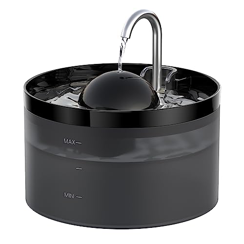 UIOOQ Katzenbrunnen, Haustierbrunnen mit Ultra-Stiller Pumpe, Aktivkohlefilter hält das Wasser Sauber, 3,2L Kapazität, Wasserhahndesign, Anti -Sputtern, Anzug für alle Arten von Katze UIOOQ Katzenbrunnen, Haustierbrunnen mit Ultra-Stiller Pumpe, Aktivkohlefilter hält das Wasser Sauber, 3,2L Kapazität, Wasserhahndesign, Anti -Sputtern, Anzug für alle Arten von Katze von UIOOQ