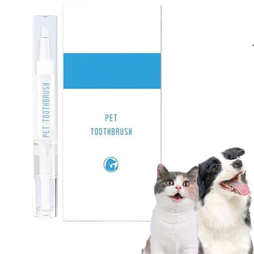 UIRPK Pet Toothbrush Pen,Dog Teeth Cleaning Pen,New Pet Toothbrush by Pawslovestore,Dog Tartar Remover for Teeth,Cat/Dog Tooth Whitening & Cleaning,Natural Plant Substance (1PCS) von UIRPK