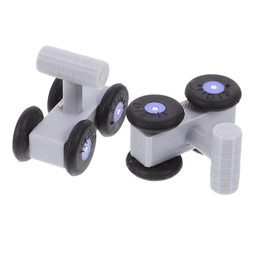 UKCOCO 1 Paar Papageien Rollschuhe Wellensittich Papageien Vogel Zubehör Vogel Für Sittiche Kleines Vogel Sittich Skateboard Sittich Vogel Für Sittiche Metall von UKCOCO