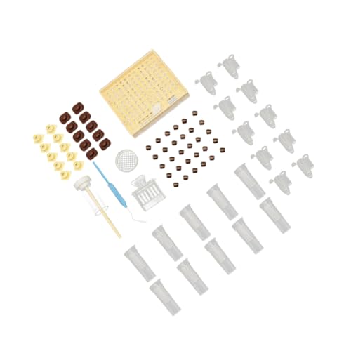 UKCOCO 1 Satz König Anzug Königin Bienenbrutkasten Bee Cell Cups-Kit halten Zellbecher Imkerei Werkzeuge Bienenzubehör Bienenbedarf und -ausrüstung Imker-Aufzuchtbecher-Kit Imkerei-Kit UKCOCO 1 Satz König Anzug Königin Bienenbrutkasten Bee Cell Cups-Kit halten Zellbecher Imkerei Werkzeuge Bienenzubehör Bienenbedarf und -ausrüstung Imker-Aufzuchtbecher-Kit Imkerei-Kit von UKCOCO
