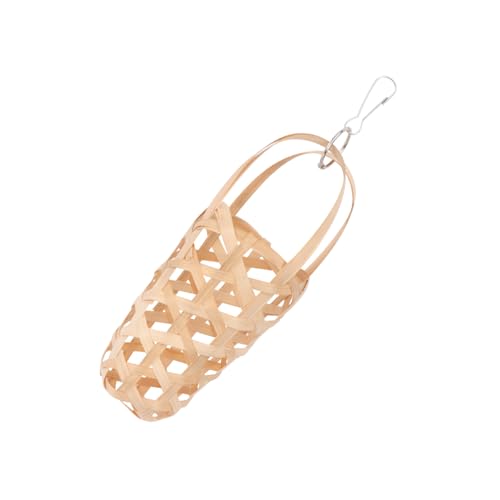 UKCOCO 1stück Vogel Kauspielzeug Parrot Foraging Basket Aus Holz Spielzeug Für Papageien Und Kleine Vögel Mit Aufhängehaken Für Vielseitige Nutzung Leicht Und Sicher UKCOCO 1stück Vogel Kauspielzeug Parrot Foraging Basket Aus Holz Spielzeug Für Papageien Und Kleine Vögel Mit Aufhängehaken Für Vielseitige Nutzung Leicht Und Sicher von UKCOCO