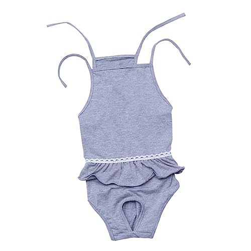 UKCOCO 1 Stück Haustier-Unterwäsche Hundewindeln Weibchen Sanitär Erwachsene keuchen Hündchen Dog Diapers Hundeslip Hosen für die hundeperiode Hygienehosen für Hunde Light Grey UKCOCO 1 Stück Haustier-Unterwäsche Hundewindeln Weibchen Sanitär Erwachsene keuchen Hündchen Dog Diapers Hundeslip Hosen für die hundeperiode Hygienehosen für Hunde Light Grey von UKCOCO