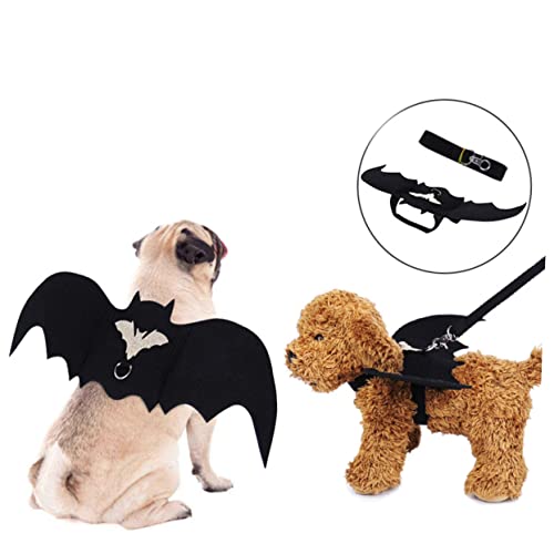 UKCOCO 1 Stück Haustierbedarf Hundekleidung für Halloween Hundekleidung für besondere Anlässe Halloween Hundekleidung Outfits Hunde-Outfit Schläger Kostüme Halloween-Haustierkostüm Black UKCOCO 1 Stück Haustierbedarf Hundekleidung für Halloween Hundekleidung für besondere Anlässe Halloween Hundekleidung Outfits Hunde-Outfit Schläger Kostüme Halloween-Haustierkostüm Black von UKCOCO