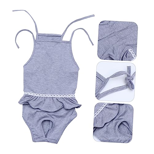 UKCOCO 1 Stück Hosen für die hundeperiode Erwachsene Abdeckung Größe Hündchen klein hundewindel Dog Diapers Hundehöschen Haustier-Unterwäsche Einteilige Haustierwindel Light Grey UKCOCO 1 Stück Hosen für die hundeperiode Erwachsene Abdeckung Größe Hündchen klein hundewindel Dog Diapers Hundehöschen Haustier-Unterwäsche Einteilige Haustierwindel Light Grey von UKCOCO